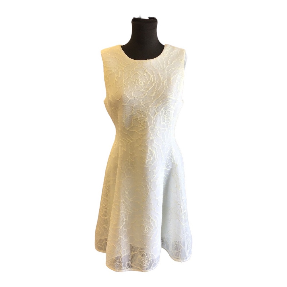 DKNY White Dress